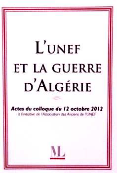 couverture UNEF GUERRE ALGERIE
